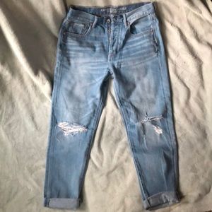 American Eagle Hi-Rise Girlfriend Jeans